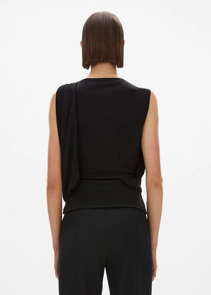 rachel gilbert Kingston Beaded Top in Black
