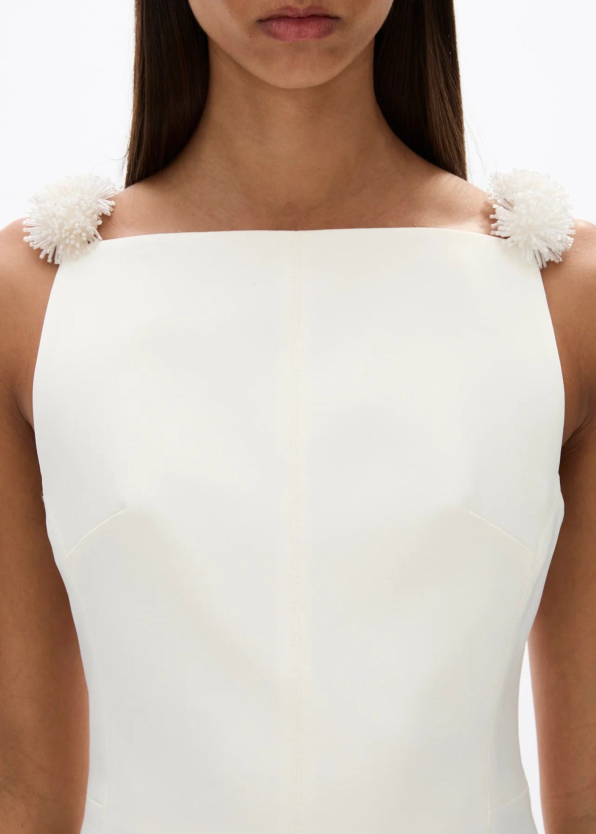 rachel gilbert womens Oryx Mini Dress in Ivory