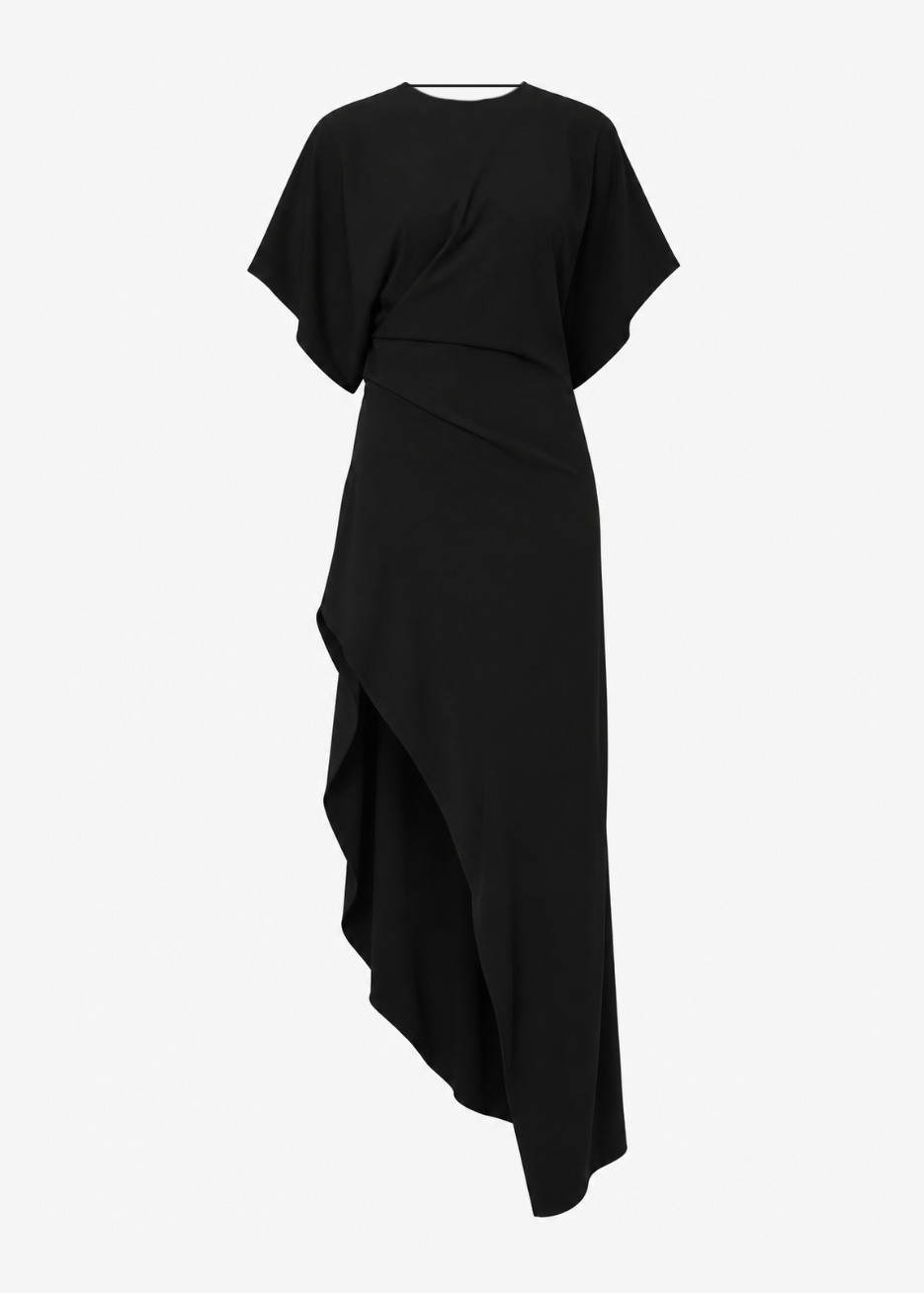 rev womens The Savita Asymmetric Dress black