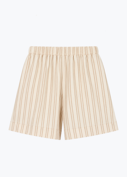 sablyn womens Brynn High Rise Pull-On Short in Dune Stripe