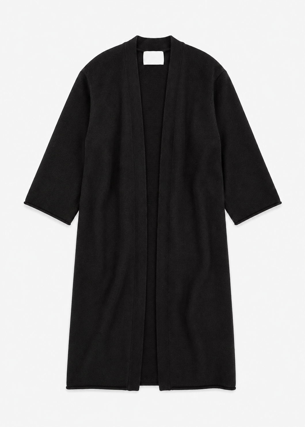 sablyn womens Toma Slouchy Cashmere Duster in Black