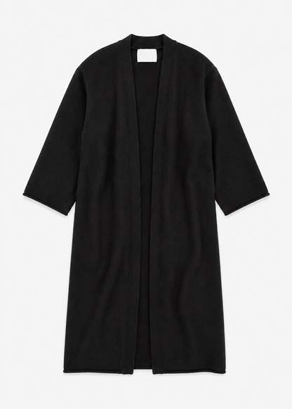 sablyn womens Toma Slouchy Cashmere Duster in Black