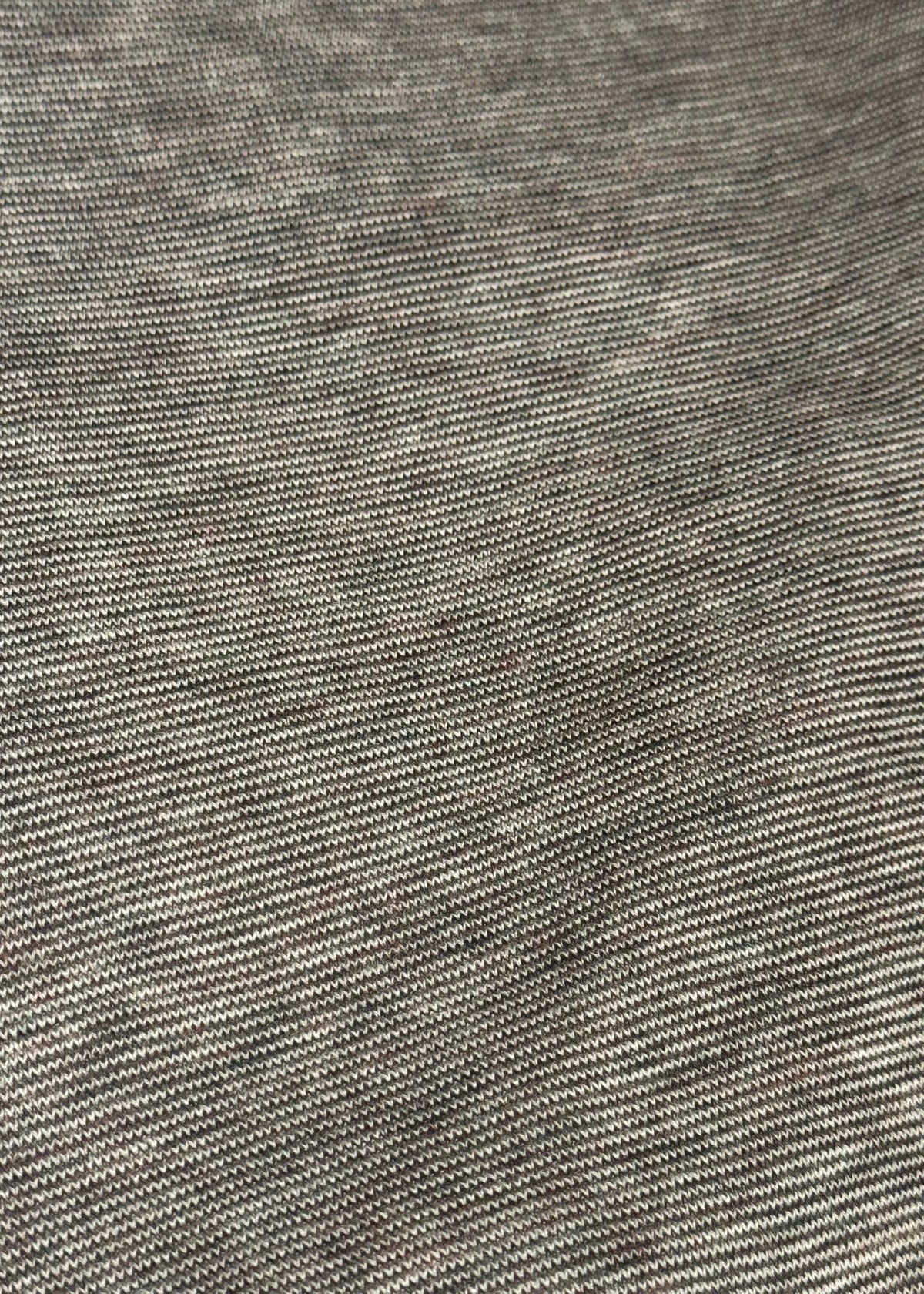 sprmwn Tissue Classic Short Sleeve Tee in Dark Green Mini Stripes