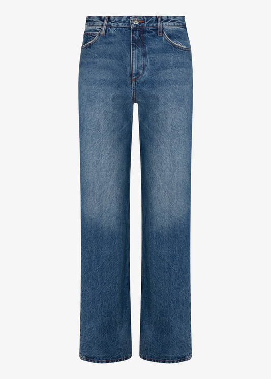 sprwmn 5 Pocket Baggy Denim in Eva