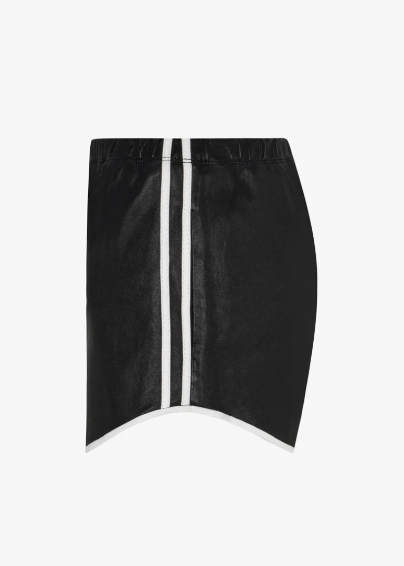 sprwmn Leather Athletic Slip Shorts