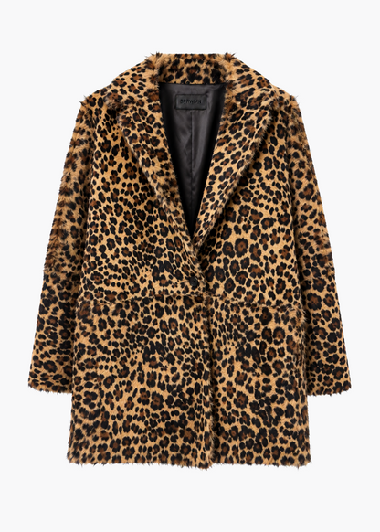 sprwmn Leopard Pony Andi Coat