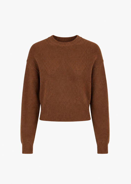 ulla johnson womens Alden Knit Pullover in Clove