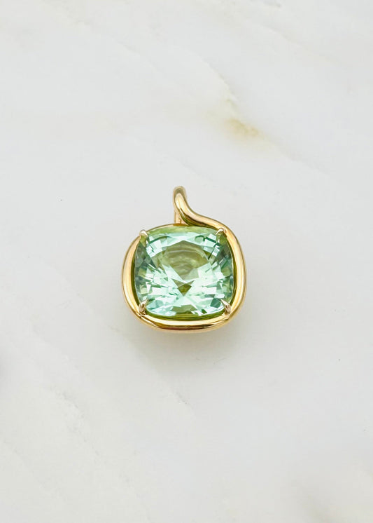 vanessa fernandez One-of-a-Kind Mint Tourmaline Pendant
