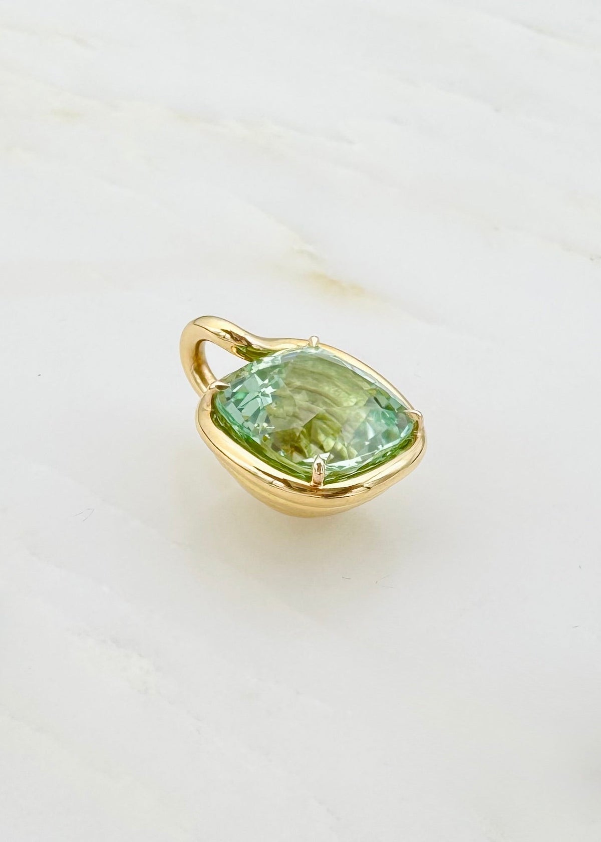 vanessa fernandez One-of-a-Kind Mint Tourmaline Pendant