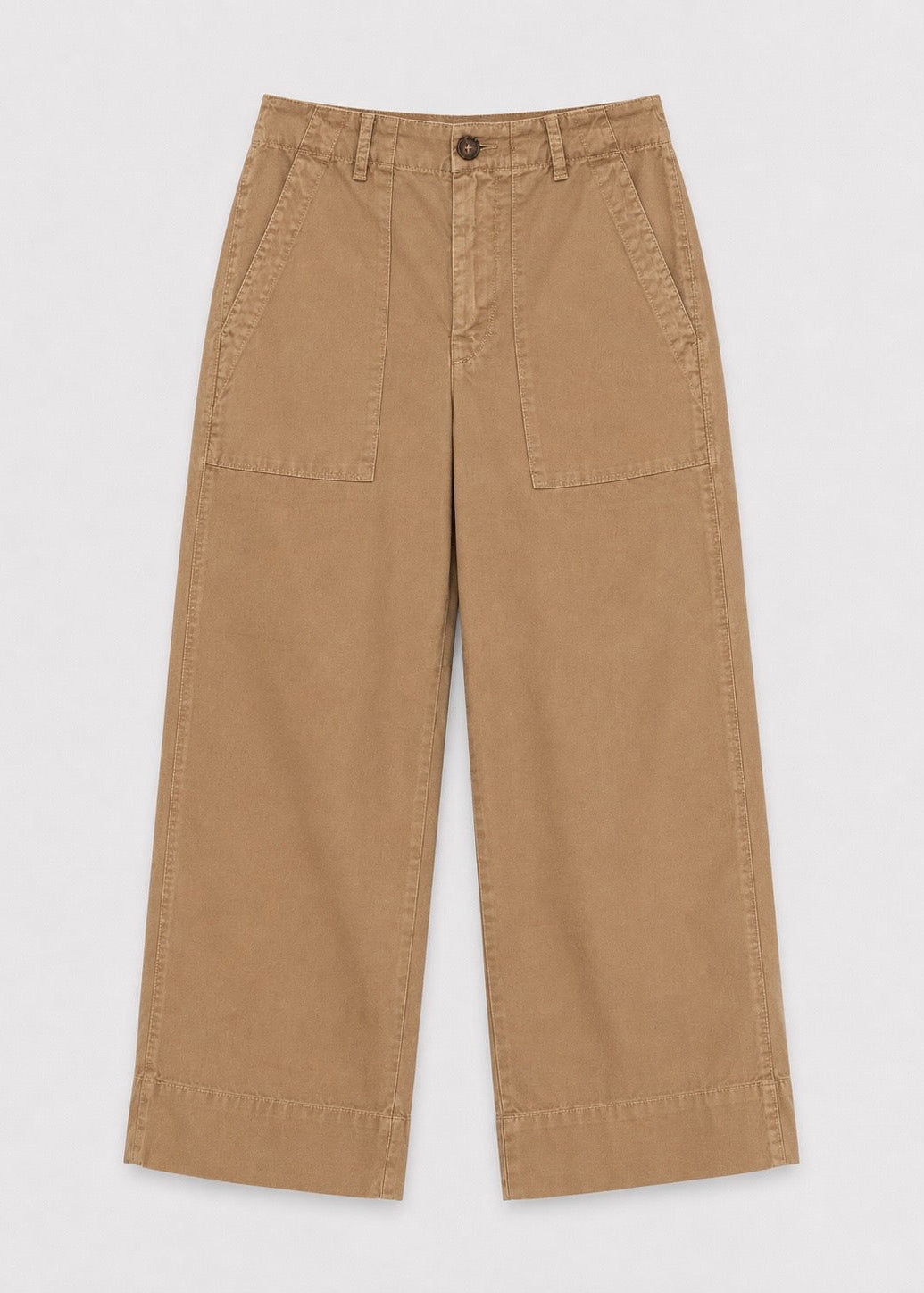 velvet womens Mya Cotton Canvas Pant in Bark
