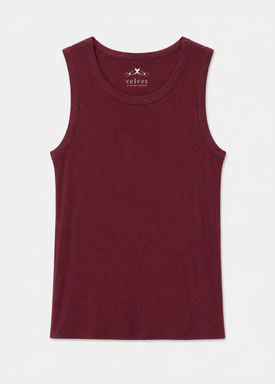 Maxie Ribbed Tank Top in Bayberry