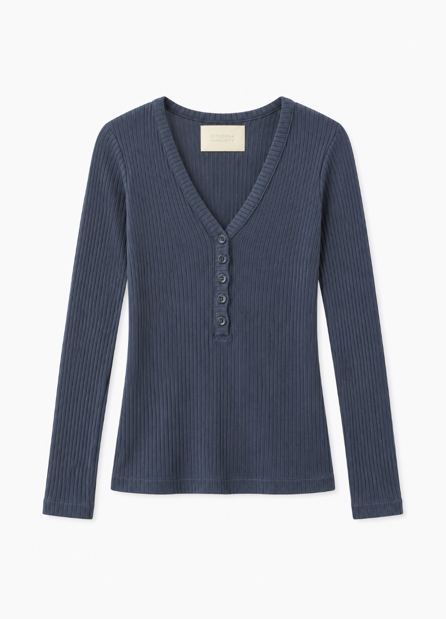womens citizens of humanity Aideen Henley in Navy