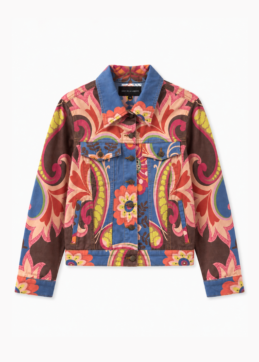 womens cout de la liberte Johnny Psycho Summer Denim Jacket