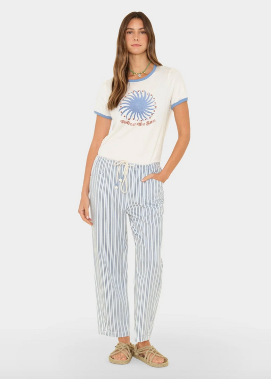 xirena Baxter Pant in Lighthouse Stripe
