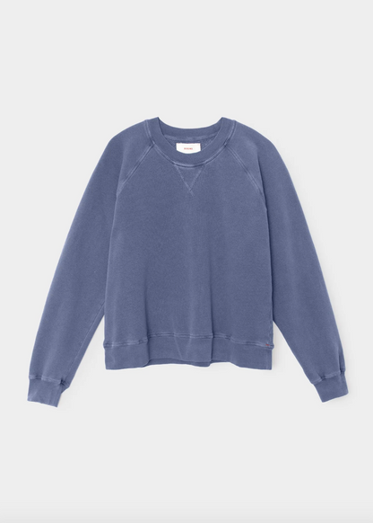 xirena Marathon Terry Sweatshirt in Vintage Navy