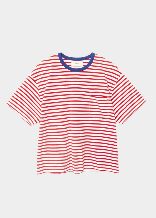 xirena Paulina Tee in Red Pop