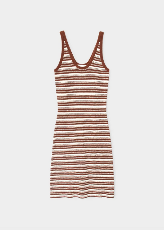 xirena Rhonda Dress in Tawny Brown