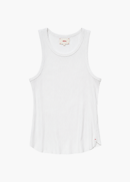xirena womens Arynn cotton rib Tank in White