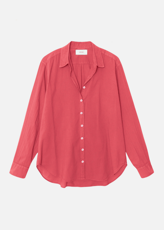 xirena womens Beau Shirt in Crimson