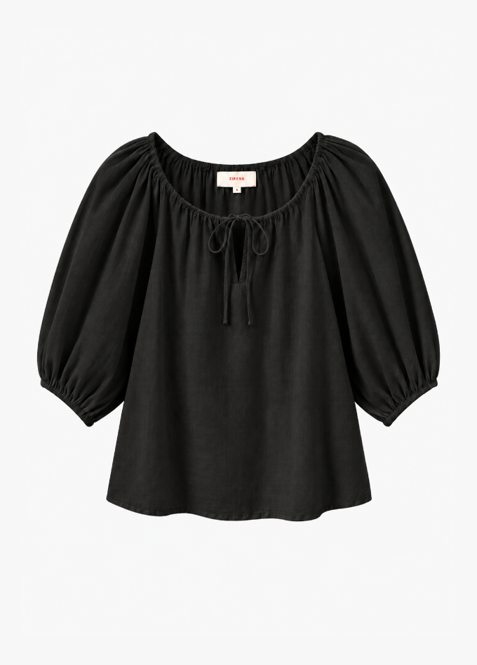 xirena womens Giana Top in Black