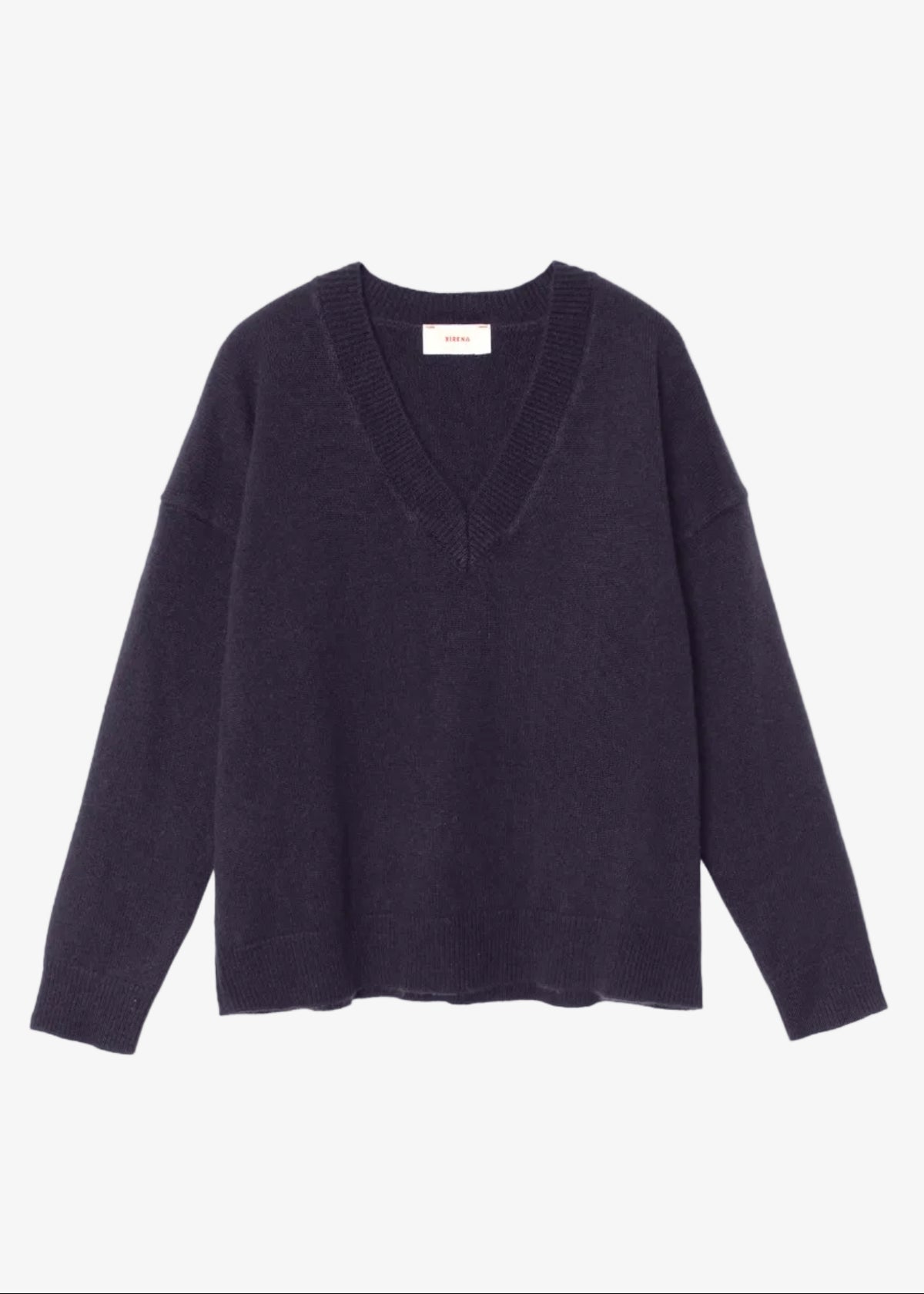xirena womens Jodie Sweater in Midnight Blue Cashmere