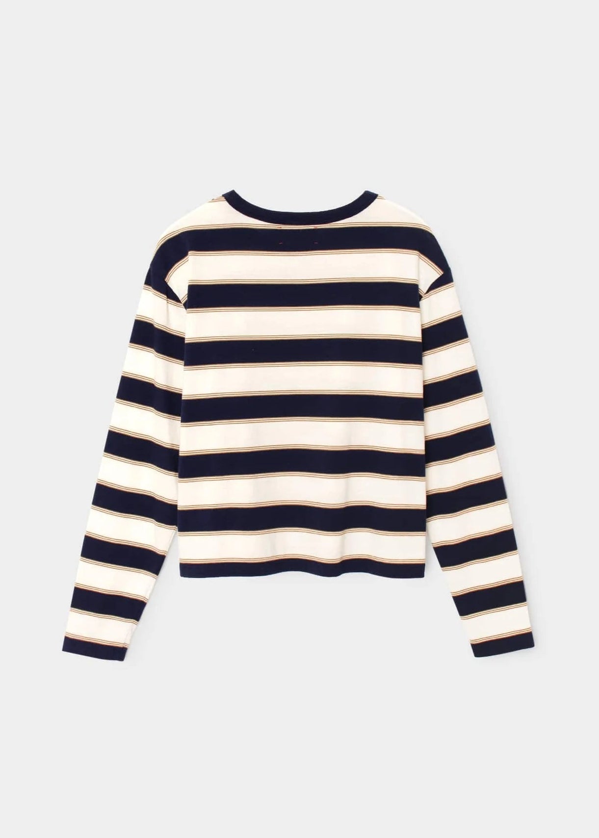 xirena womens Terrance Tee in Navy Crescent Stripe