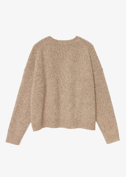 xirena womens cashmere Lela Sweater in Ivory Oat