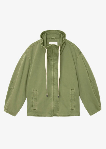 xirena womens cotton Harrison Jacket in Saguaro Green