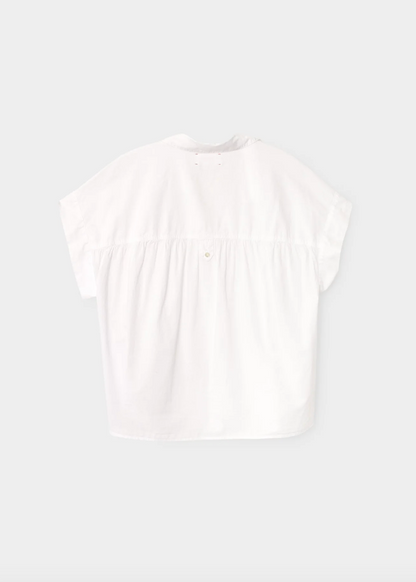 xirena womens cotton poplin Lexi Shirt in White