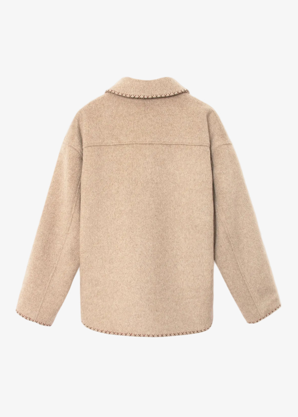 xirena womens wool Dean Jacket in Taupe